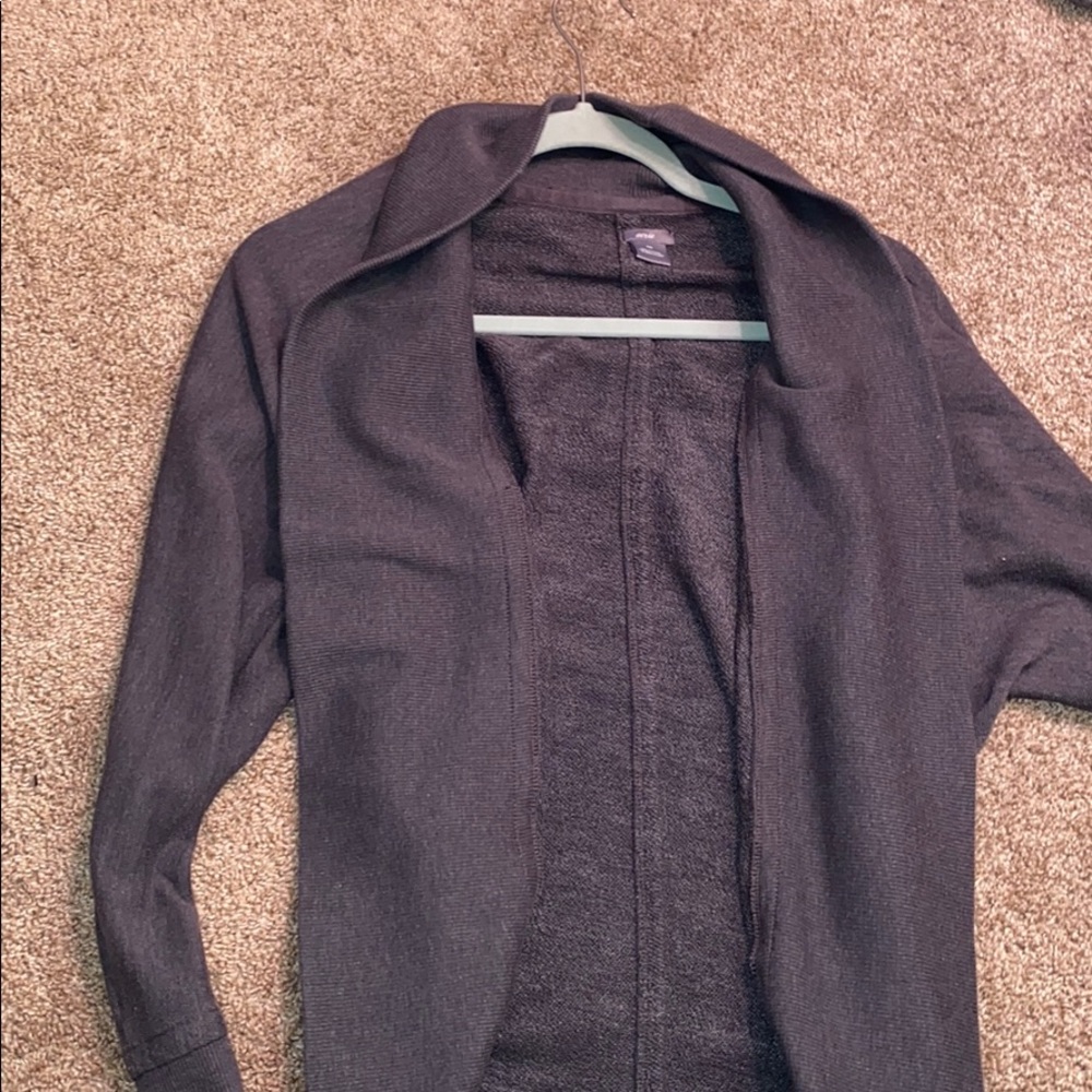 Dark Grey Aerie Cardigan